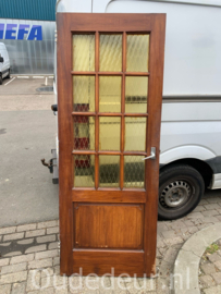 nr. 2751 deur met geel glas