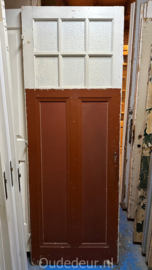 nr. 1682 oude deur met glas