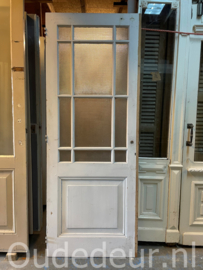 nr. 2850 deur met oud glas