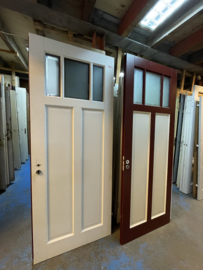 Nr. 1749 moderne deuren met facet glas