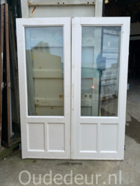 nr. set359 stolpset met dubbel glas