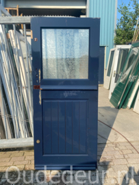 nr. v483 voordeur met dubbel glas, mat glas
