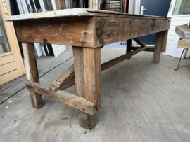 oude werkbank / tafel