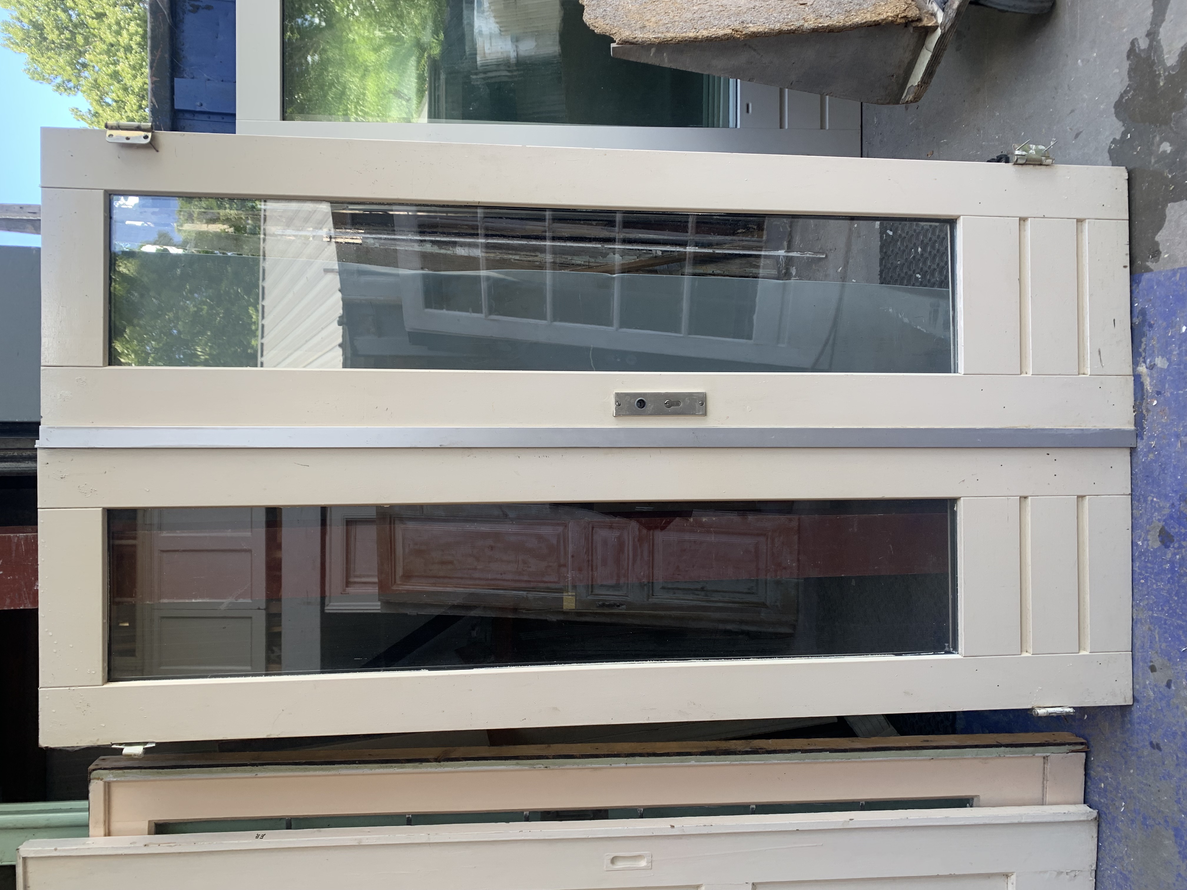 nr. set963 set deuren hardhout en dubbel glas