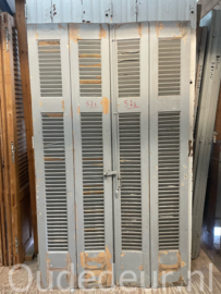 nr. L57s set louvre deuren