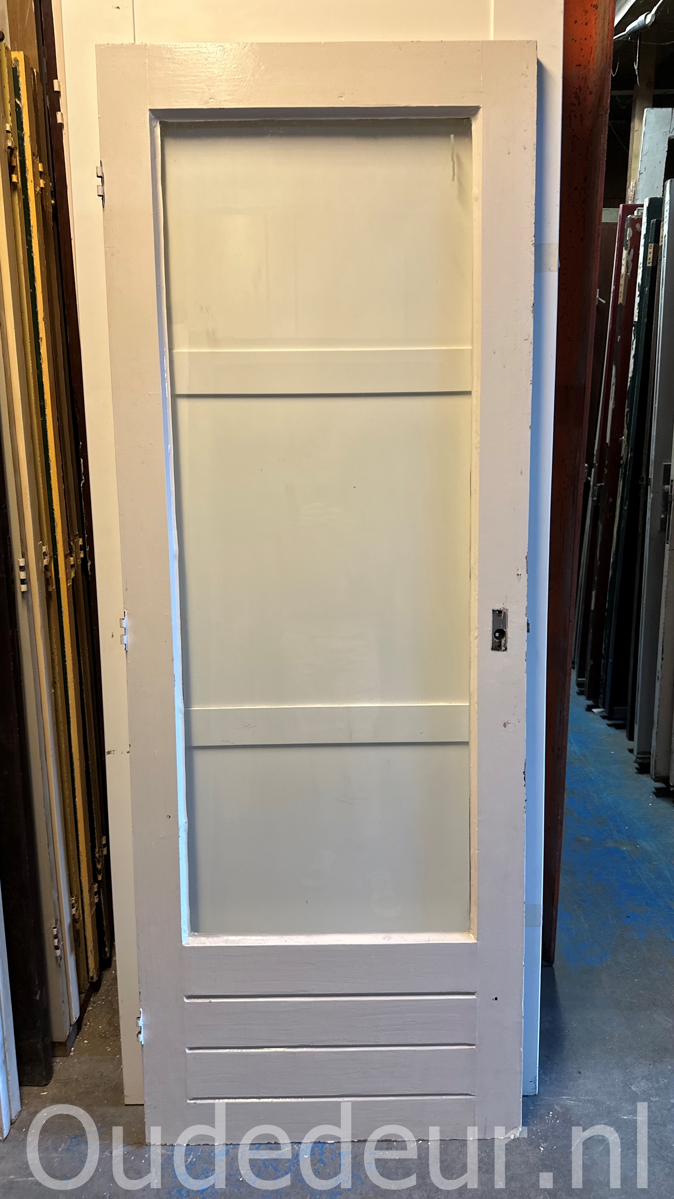 nr. 2780 vuren deur met enkel glas