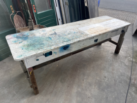 oude werkbank / tafel