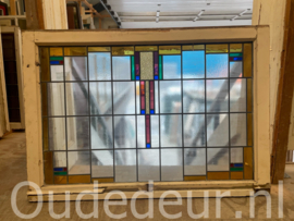 nr. r835 grote glas in lood raam