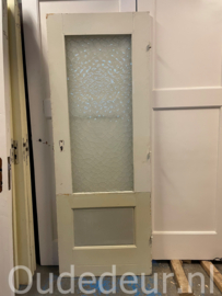 nr. 2702 oude deur met mat glas
