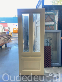 nr. GL733 deur met gegraveerd glas