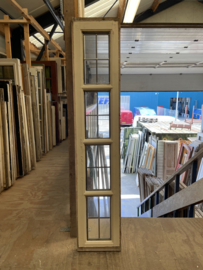 nr. r602 smalle hoge glas in lood raam, dubbel glas