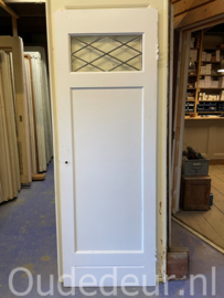 nr. GL857 deur met glas in lood