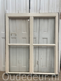 nr. r794 6x oude ramen met ruitjes