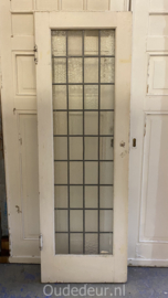 nr. GL593 oude glas in lood deur