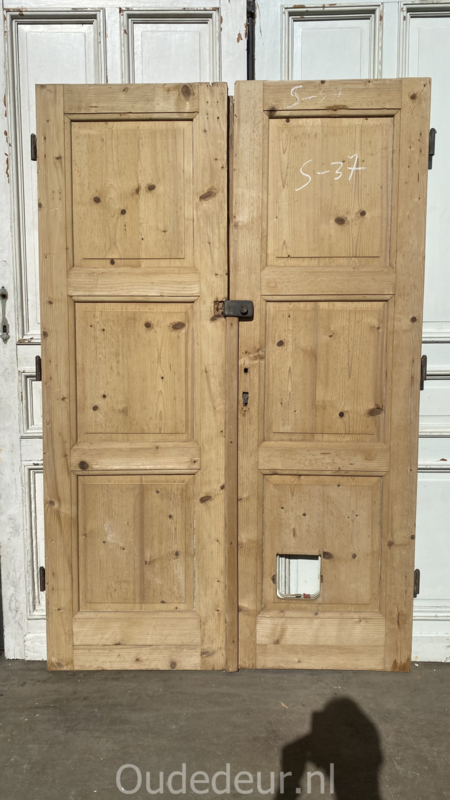 nr. set441 antieke geloogde deuren