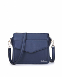 Blauwe envelop schoudertasje van het merk giuliano