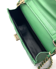 Groene clutch van het merk brakelenzo