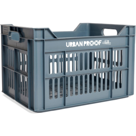 Fietskrat UrbanProof  blauw-grijs