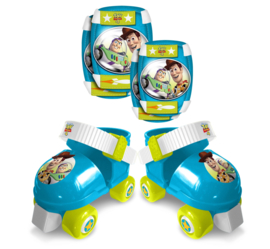 Verstelbare Rolschaatsen Disney Toy Story 4 + beschermers
