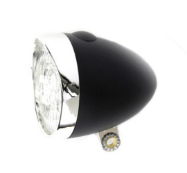 Led -koplamp  "Retro" black