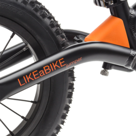 Loopfiets 12" LIKEaBIKE "Jumper" Black Edition