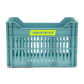 Fietskrat UrbanProof Junior licht-blauw