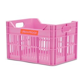 Fietskrat UrbanProof Junior roze