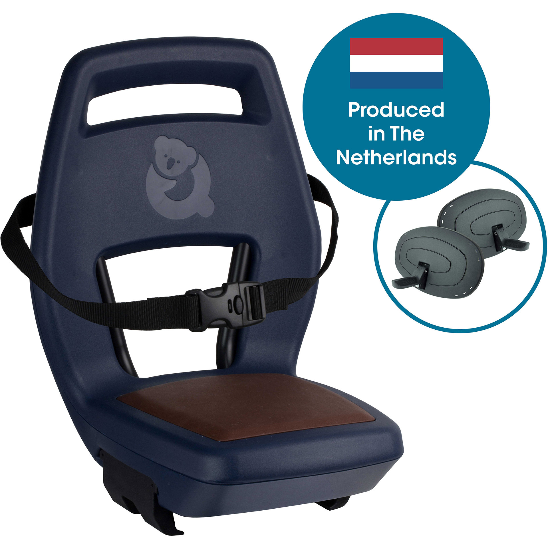 Achterzitje Qibbel "Junior 6+" Navy blue