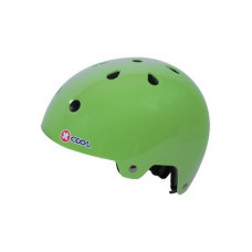 Fiets/skate helm X-cool 2.0 "Green" maat XS-S-M