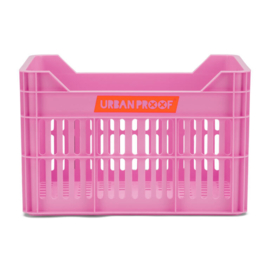Fietskrat UrbanProof Junior roze