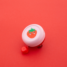 Fietsbel "Happy Strawberry"