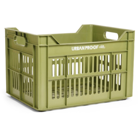 Fietskrat UrbanProof  olijf-groen