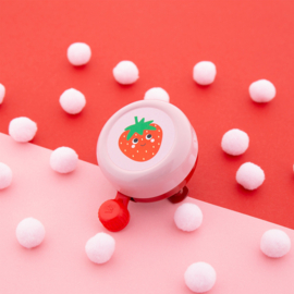 Fietsbel "Happy Strawberry"