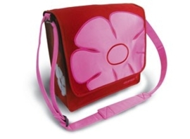 Basil "Jasmin messengerbag" rood-roze