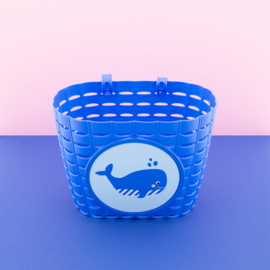Fietsmandje "Splashy Whale"