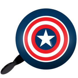 Fietsbel retro Marvel "Captain America"
