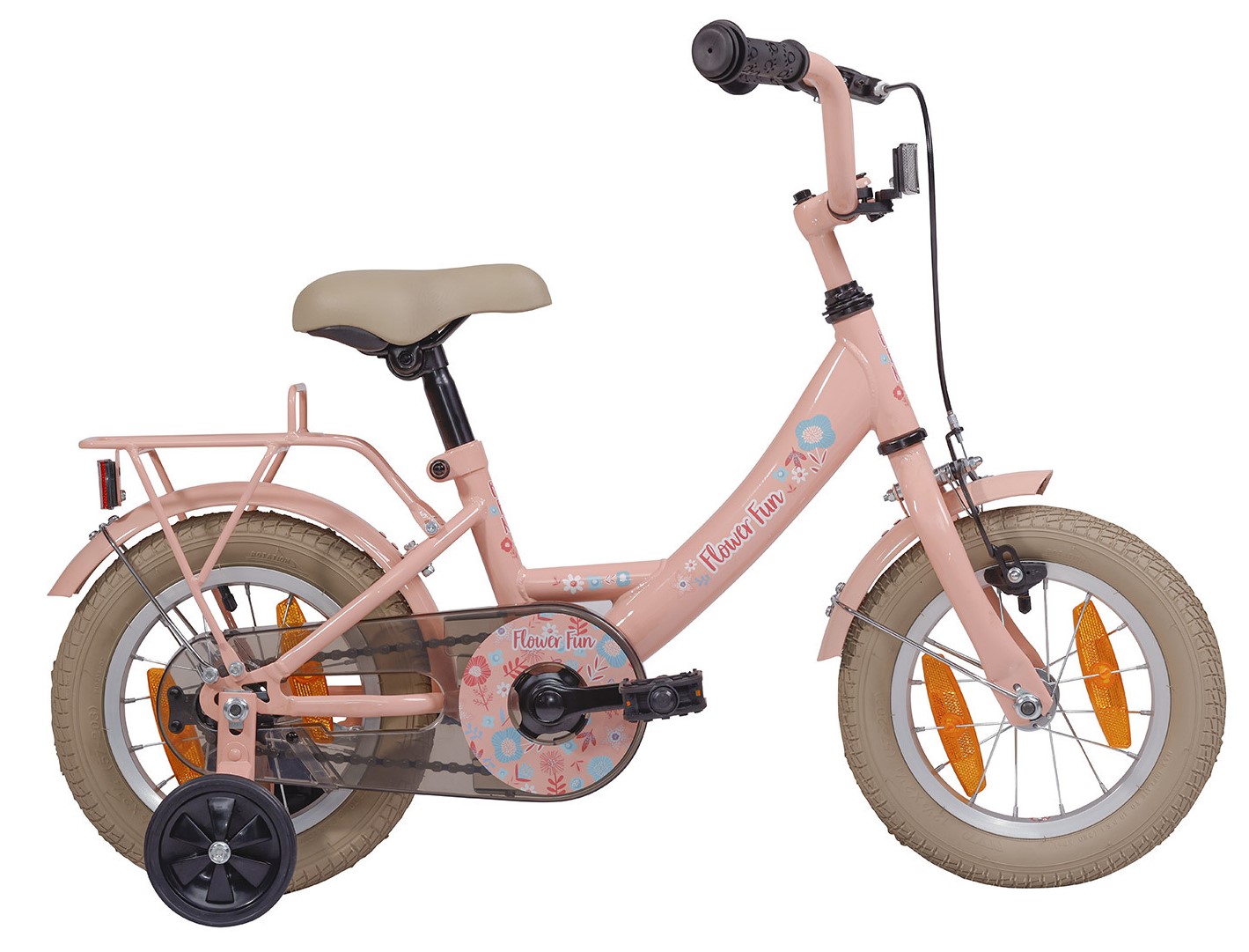 Meisjesfiets 12" "Flower Fun"