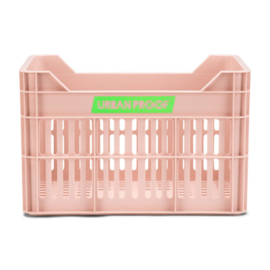 Fietskrat UrbanProof Junior licht-roze