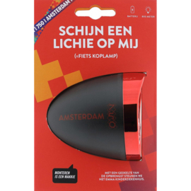 Led-koplamp  "Schijn een lichie op mij"