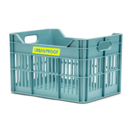 Fietskrat UrbanProof Junior licht-blauw