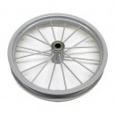 Spaakwiel 12" LIKEaBIKE "Spoky" zilver