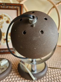 Vintage eye ball space age tafellampjes