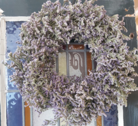 Krans Limonium Diamand Blue 30cm