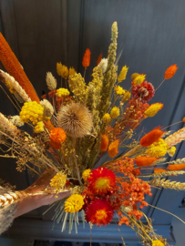 Droogbloemen boeket Willem van O