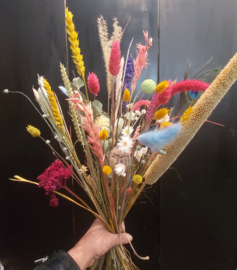 Droogbloemen boeket Cindy Lauper