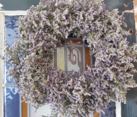 Krans Limonium Diamand Blue 30cm