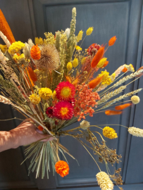 Droogbloemen boeket Willem van O