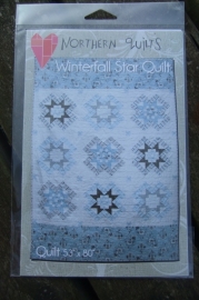 Winterfall Star Quilt.
