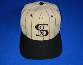 VINTAGE 90S STARTER PINSTRIPE PET CW ( NIEUW ZOND TAG ) CHICAGO WHITE SOX ( ZELDZAAAM )