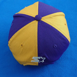 VINTAGE 90S STARTER PINWHEEL PET ( LICHT GEBRUIKT ) LOS ANGELES LAKERS ( ZELDZAAAAM )